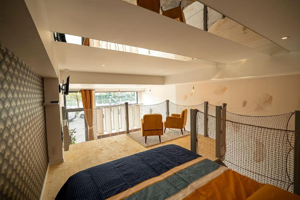 Ferienwohnung Loft De Luxe Le Chic, Grand Jacuzzi, Vue Port De Plaisance Saint-Valery-en-Caux Exterior foto